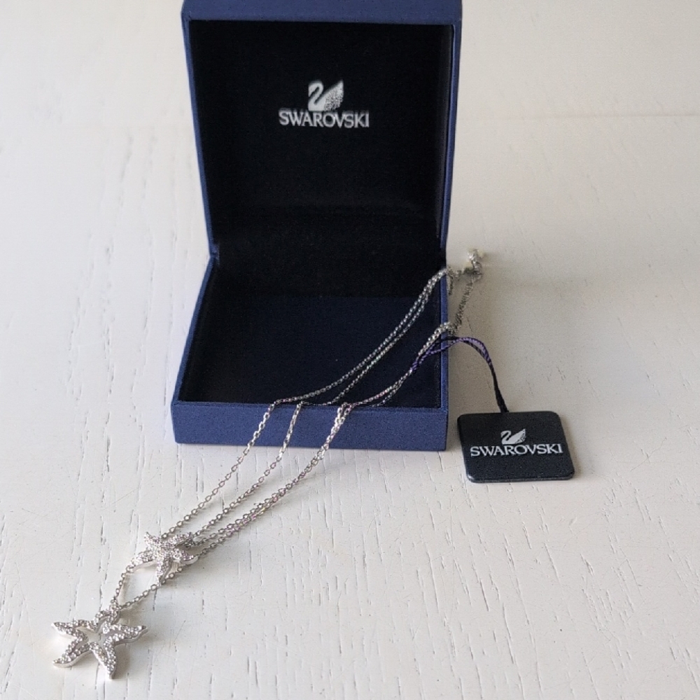 Swarovski Silver Starry Necklace
